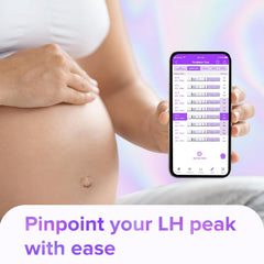Dip-in urine test strip for Premom ovulation testing, 5-10 seconds dip