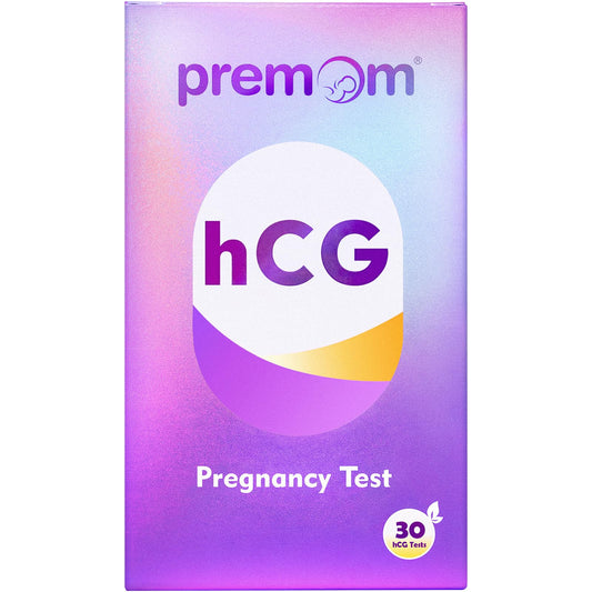 Premom Pregnancy Test Strips 30-Pack packaging