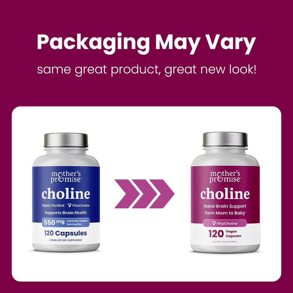 Women-owned vegan choline supplement product shot