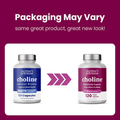 Women-owned vegan choline supplement product shot