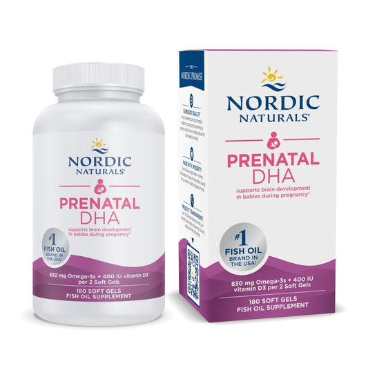 Nordic Naturals Prenatal DHA Unflavored bottle