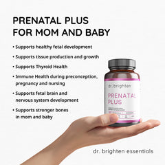Doctor-formulated Prenatal Plus with clean ingredients