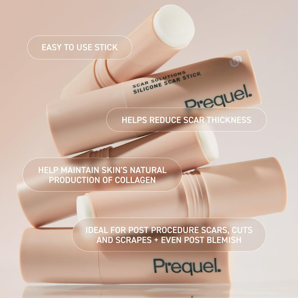 Prequel Skin Scar Solutions fragrance-free formula suits sensitive and dry skin types.