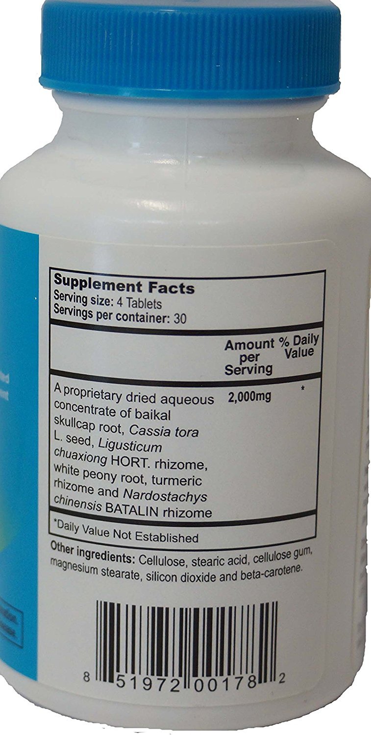 Vita Pharmica PressAssure bottle label with dosage information