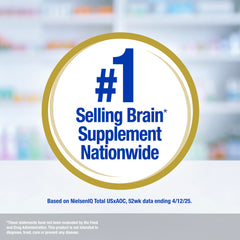Prevagen bottle on desk for easy, once-daily use.
