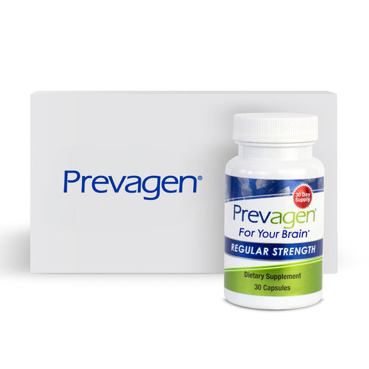 Prevagen Regular Strength bottle and box