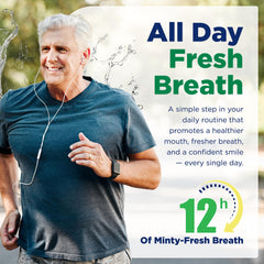 Dental professionals' recommended mint-flavored mouthwash