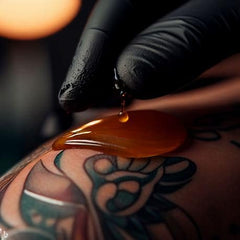 Applying PREVENTOLOGY Colloidal Silver Gel to the skin