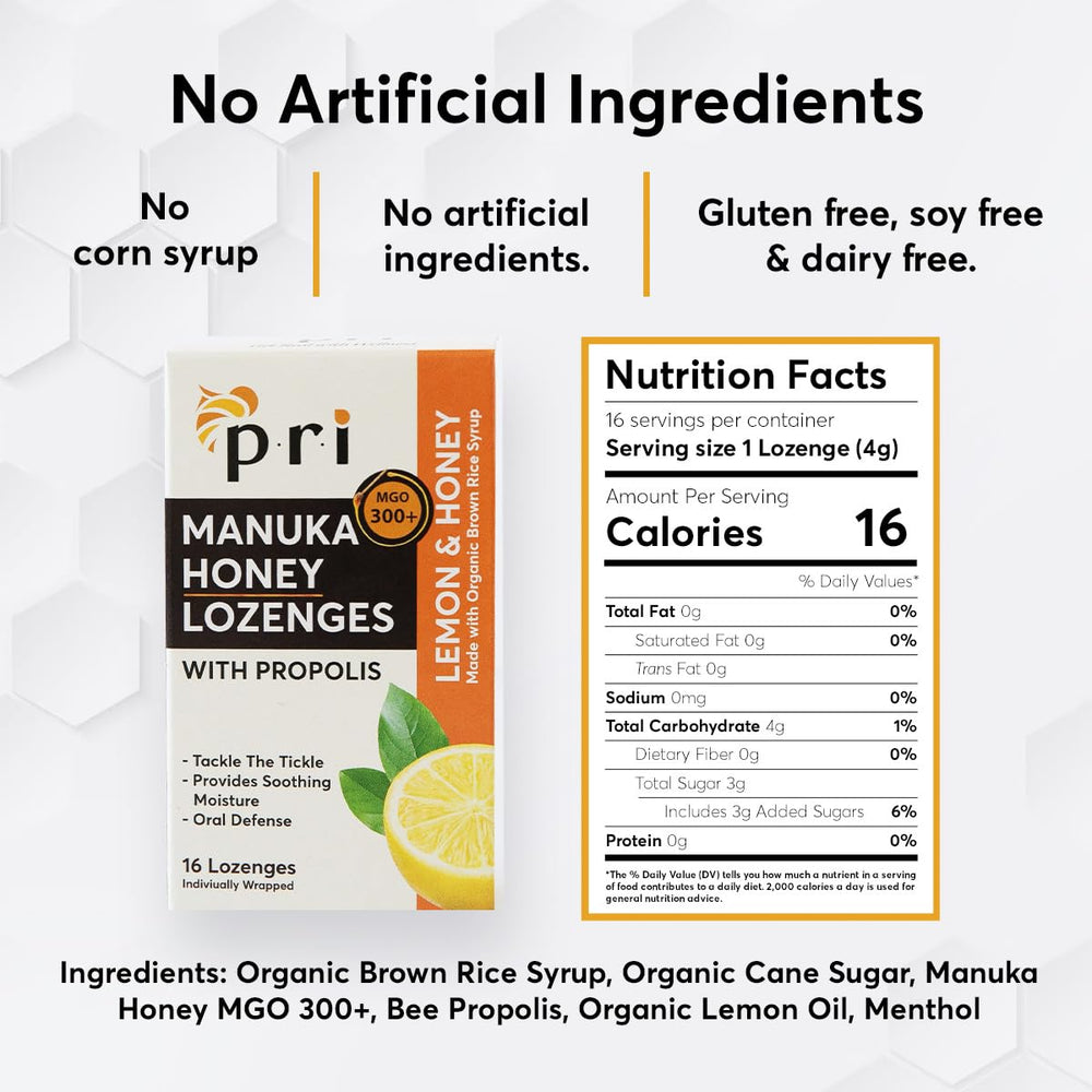 Natural ingredients and no artificial additives badge