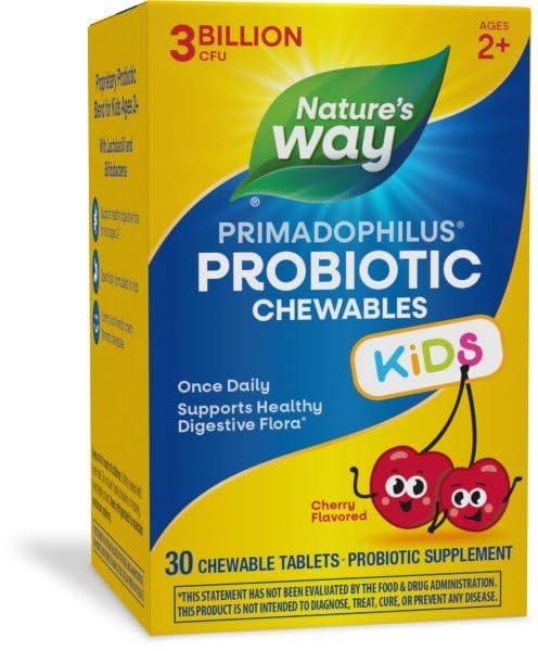 Nature's Way Primadophilus Kids Cherry Chewables bottle