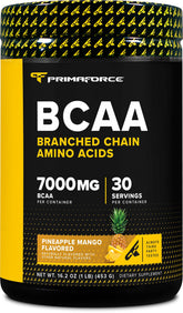 Primaforce Pineapple Mango BCAA Powder container front