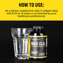 Lab-tested potency and purity seal on Primaforce CLA packaging
