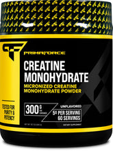 Primaforce Creatine Monohydrate Powder 300g bottle front view