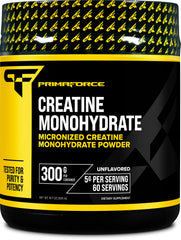 Primaforce Creatine Monohydrate Powder 300g bottle front view