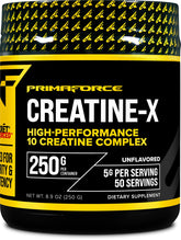 Front view of Primaforce Creatine-X 250g bottle