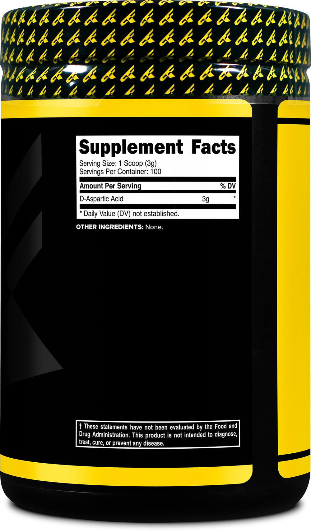 Lab-tested potency and purity badge for Primaforce D-Aspartic Acid 300g