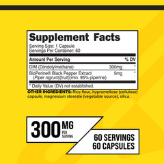 Close-up of Primaforce DIM 300mg capsules