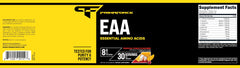 Nutrition facts panel for PrimaForce EAA Powder Tropical Punch