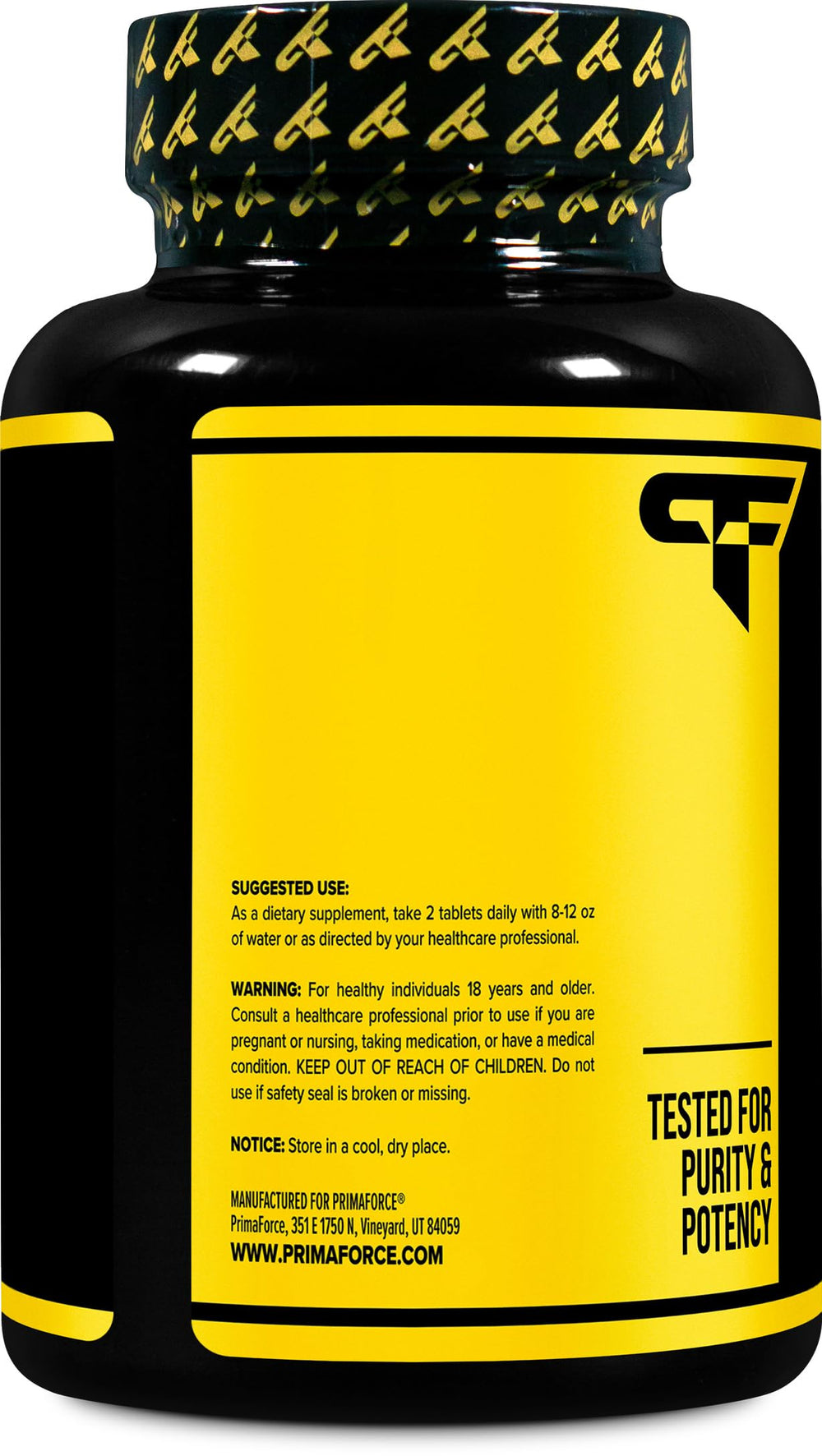 Bottle of Primaforce L-Citrulline with 120 tablets