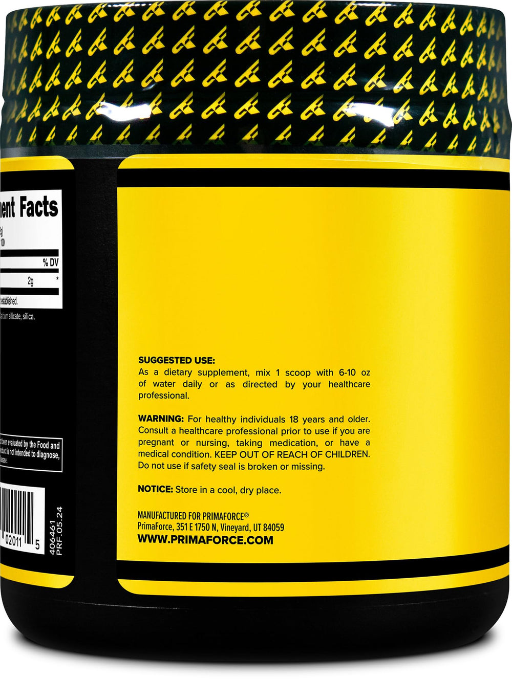Serving scoop with L-Citrulline Malate powder