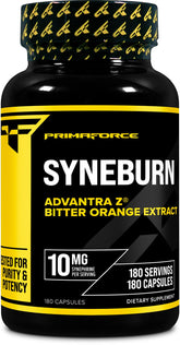 PrimaForce Syneburn supplement bottle – 180 capsules
