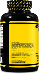 Back label of Primaforce ZMA bottle showing supplement facts