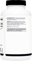 Close-up of 750 mg Creatine Monohydrate capsules