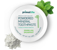 Dirty Mouth Toothpowder Spearmint 1 oz packaging