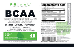 Primal Great Ape beside weights during workout, brand supports training