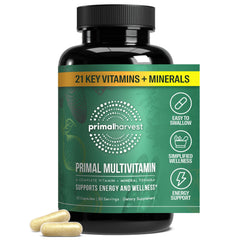 Primal Harvest Primal Multivitamin bottle on white background