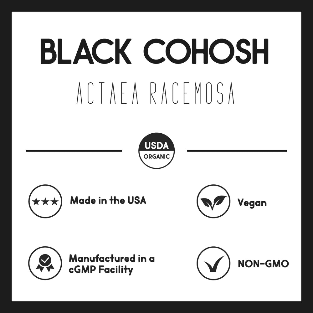 Lifestyle image showing menopause support with Black Cohosh