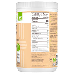 Side view showing label and packaging of the collagen drink mix