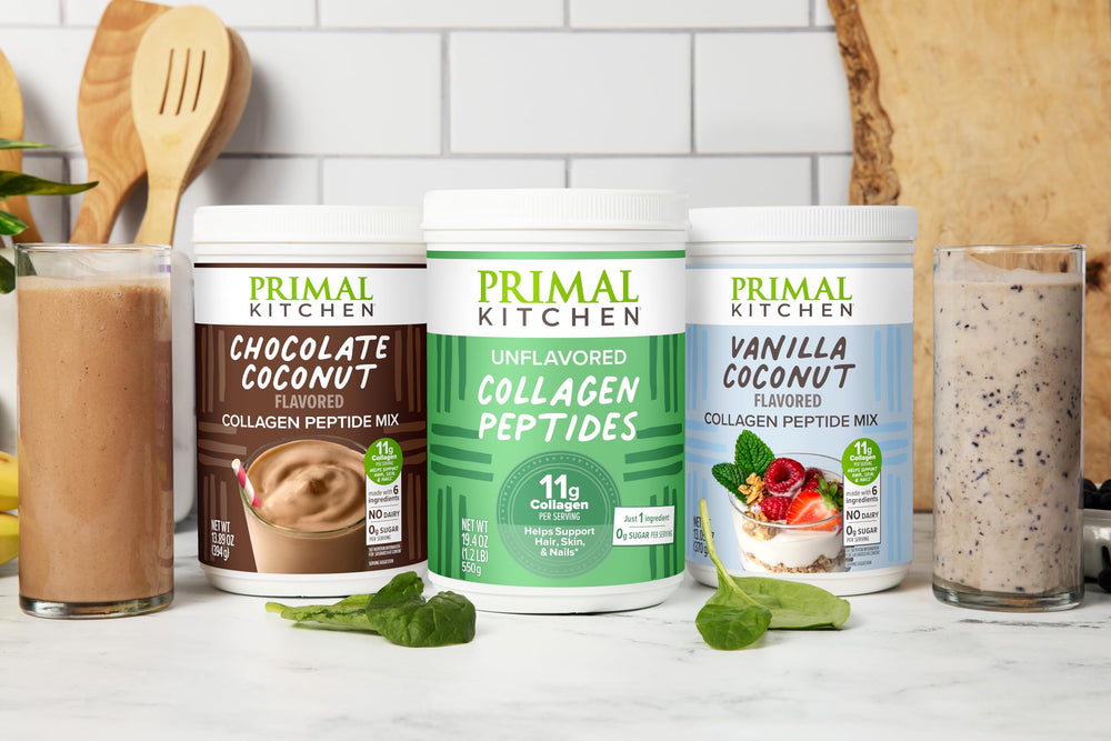Ingredients list featuring coconut milk powder and vanilla extract