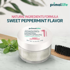 No synthetic additives or fluoride in formula
