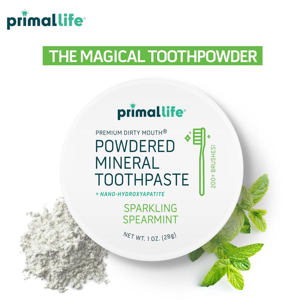Bentonite and Kaolin clays in toothpowder
