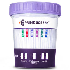 Prime Screen 6-Panel Urine Test Cup - front view