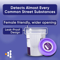 Prime Screen 6-Panel Urine Test Cup - cap on