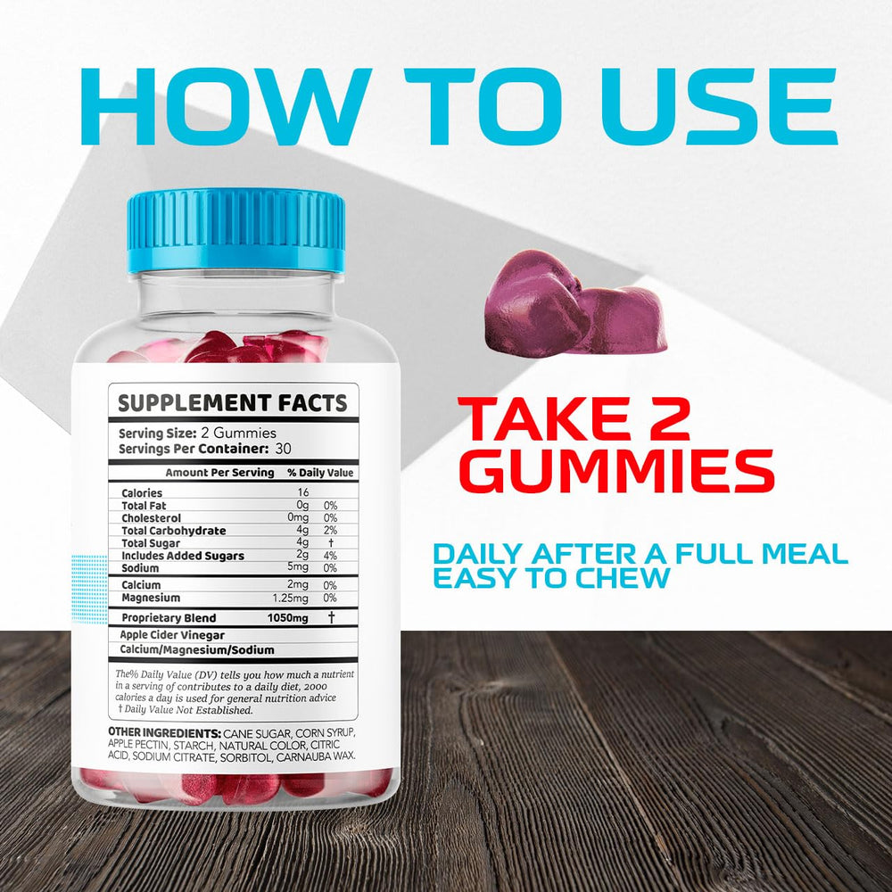 Close-up of Primevigor XL Gummies label