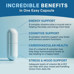 PrimeMD methylated B complex label details highlight eight B vitamins.