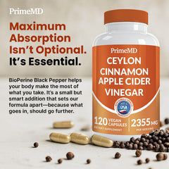 PrimeMD two-bottles pack image conveying value and convenience.