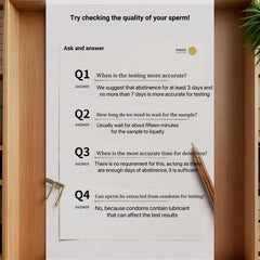 Privacy-friendly at-home fertility test for couples