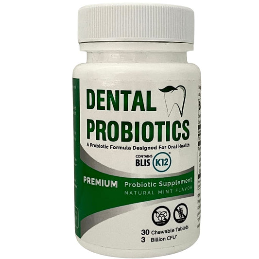 Bottle of Pro-B Fresh Dental Probiotics