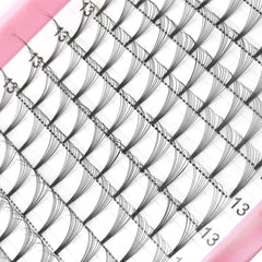 PRO LASHBEAUTY 8D 0.10 root-tight premade fan close-up