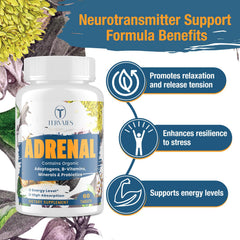 Probiotic blend for gut health in adrenal support formula