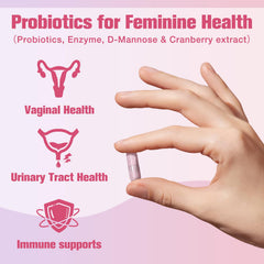 Targeted feminine health probiotic blend with 15 strains
