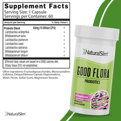 Close-up of 60 vegetarian probiotic capsules