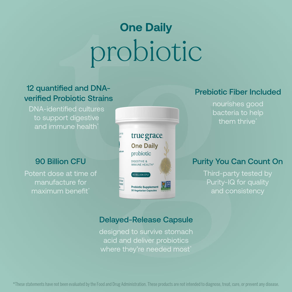 Illustration of probiotic strains for gut and immune support