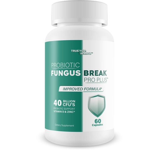 Bottle of Probiotic Fungus Break Pro Plus supplement