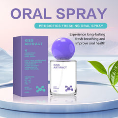20ml portable probiotic oral spray held in hand