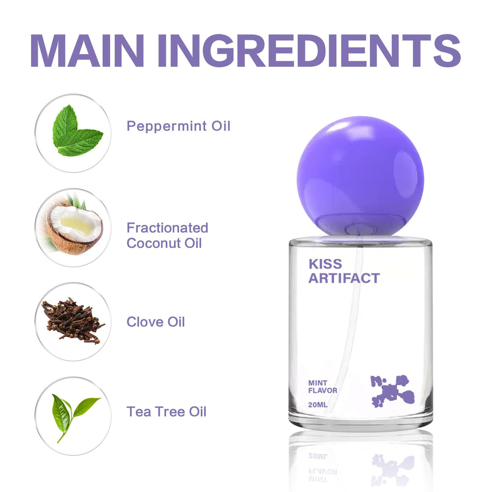 Compact travel-friendly design of probiotic spray
